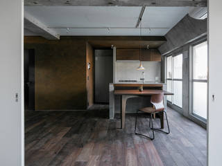 FU-PU 風布, group-scoop group-scoop Rustic style kitchen