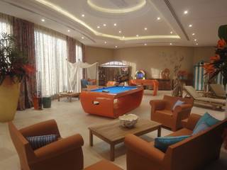 Resort privé, Vincent Bonhomme Vincent Bonhomme Tropical style living room