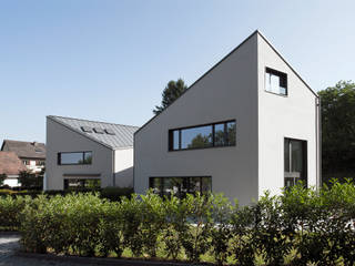 Einfamilienhäuser Weizenacher, Zumikon, René Schmid Architekten AG René Schmid Architekten AG Casas modernas: Ideas, imágenes y decoración