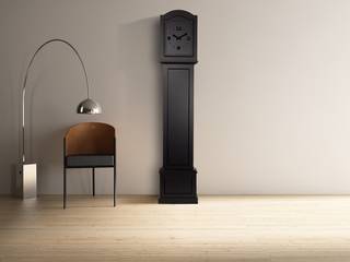 Cloggy Clock - de klok tegen de race, Studio Cloggy Studio Cloggy Ruang Keluarga Modern