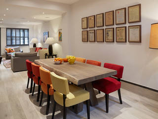 DINING SPACE IS AND REN STUDIOS LTD Eclectic style dining room