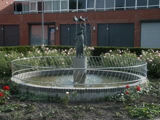 RVS trapleuningen, balustrades, hekwerken en poorten, Kouwenbergh Machinefabriek B.V. Kouwenbergh Machinefabriek B.V. Modern style gardens