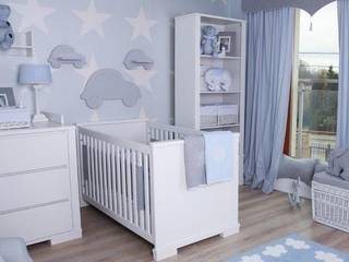 Klasyczny błękit w pokoju chłopca, Caramella Caramella Classic style nursery/kids room