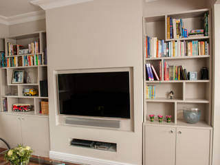 Family home, Leigh-on-Sea, Essex, La Vista Designed Interiors La Vista Designed Interiors 모던스타일 거실