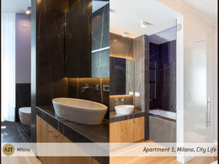 Apartments City Life, A2T A2T Modern bathroom