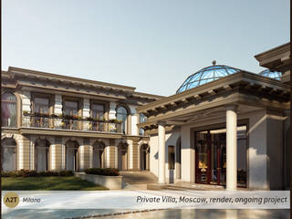 Private Villa Moscow, A2T A2T Rumah Klasik