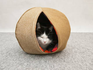 Katzenhöhle und Katzenkorb in einem, katzenkugel katzenkugel Mais espaços