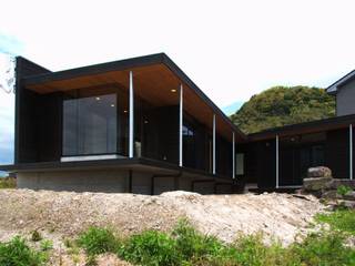 KBGN 国分ののびやかな平屋の家, 太田則宏建築事務所 太田則宏建築事務所 Modern houses