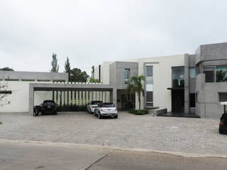 Casa YD - Estancia Abril, de Jauregui Salas arquitectos de Jauregui Salas arquitectos Дома в стиле модерн