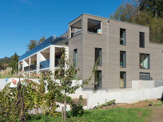 Wohnen im Minergie-P-Eco Haus, Honegger Architekt AG Honegger Architekt AG Nowoczesne domy