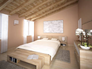 CASA PIADENA - CREMONA, Laura Sardano Laura Sardano Classic style bedroom