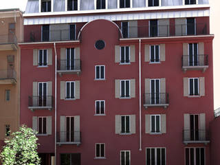 Sito in Via Moisè Loira, 24 - Milano, Studio di Architettura Fiorentini Associati Studio di Architettura Fiorentini Associati Case moderne