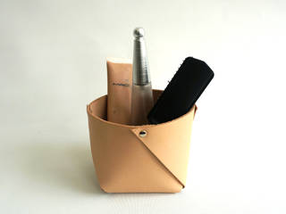 leather container West, ROWOLD ROWOLD Estudios y despachos de estilo minimalista