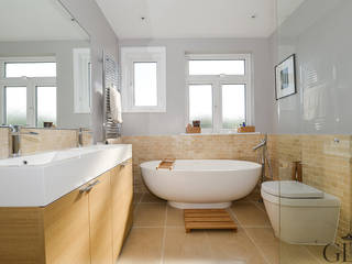 Family Bathroom, SW19 , Grand Design London Ltd Grand Design London Ltd Ванна кімната