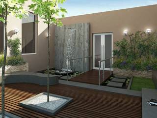 Interiores, Constructora Argentina S.R.L. Constructora Argentina S.R.L. Modern style gardens Wood Wood effect