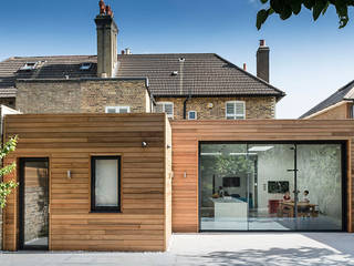 St Mary's Crescent, London - Kitchen Extension, Grand Design London Ltd Grand Design London Ltd Minimalistische Häuser