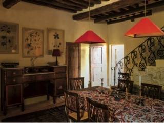 A casa di Agnese Mazzei - Fonterutoli (SI) Studio Mazzei Architetti Sala da pranzo in stile classico