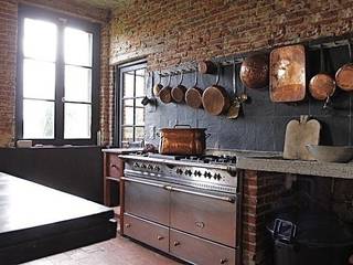 Lacanche Cluny 1000 "Tradicional" en acero inoxidable Gamahogar Cocinas rústicas Utensilios de cocina