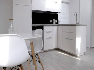 Mieszkanie na poddaszu, DP Concept DP Concept Kitchen