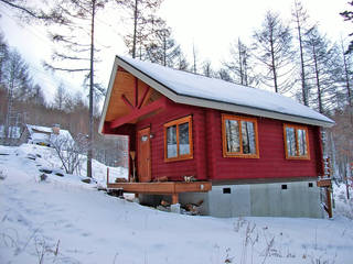 Small Cottage at Mt.Yatsugatake, Japan, Cottage Style / コテージスタイル Cottage Style / コテージスタイル Country style house