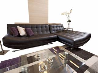 Muebles varios , kari.garcia.74 kari.garcia.74 ห้องนั่งเล่น หนังสัตว์เทียม Metallic/Silver