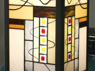 OSLO - Lampe en vitrail Tiffany, Lumière et Vitrail Lumière et Vitrail ArtworkOther artistic objects