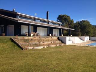 Vivienda unifamiliar aislada en Peñalagos, DE DIEGO ZUAZO ARQUITECTOS DE DIEGO ZUAZO ARQUITECTOS ミニマルな 家