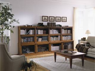 Librería Helsinky. Creciendo a nuestro ritmo, Eme de Madera Eme de Madera Colonial style study/office