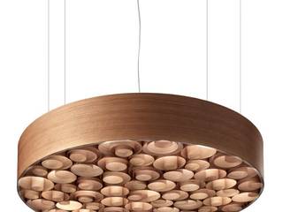 LZF Lamps - nachhaltige Designerleuchten aus Furnierholz, Designort Designort Modern living room Engineered Wood Transparent