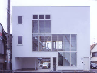 階段の家, 株式会社古里設計 株式会社古里設計 Casas modernas