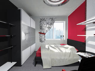Interior design. , Kay Studio Kay Studio Modern style bedroom