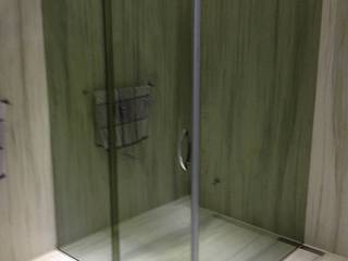 Yeşil Reflektecam - Klavuzray Sistem2, ideal duşakabin ideal duşakabin Phòng tắm phong cách Địa Trung Hải