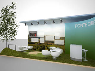 Stand EIRE, Studio di Architettura Fiorentini Associati Studio di Architettura Fiorentini Associati Spazi commerciali