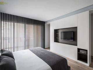 DORMITORIO PRINCIPAL amBau Gestion y Proyectos Dormitorios de estilo minimalista