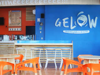 Gelow Raspados y nieve de yogurt, Vulca Studio Vulca Studio Commercial spaces Wood-Plastic Composite