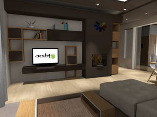 appartamento Granato, architè architè Modern living room