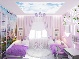 Спальня для маленьких принцесс, mysoul mysoul Classic style nursery/kids room