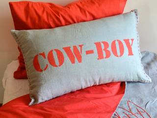 Housse de coussin COW BOY, Un Village dans le Ciel Un Village dans le Ciel ห้องนอนเด็ก