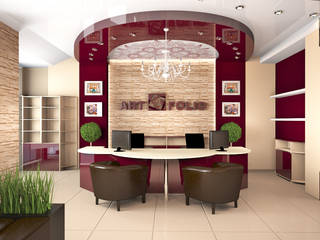 Офис, mysoul mysoul Minimalistische Arbeitszimmer