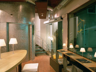 Cheeseme Restaurant in the Born area of Barcelona. , Daifuku Designs Daifuku Designs พื้นที่เชิงพาณิชย์