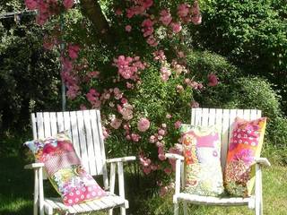 Des coussins patchwork ... autrement, La Compagnie du Patchwork La Compagnie du Patchwork Mediterraner Garten