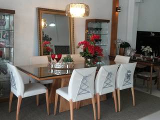 CADEIRAS COM DESIGN OUSADO, VIA HAUS VIA HAUS Modern dining room