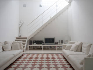CASA C+D, 3C+M architettura 3C+M architettura Minimalist living room