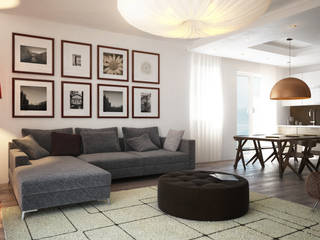 RISTRUTTURAZIONE CASA DI ABITAZIONE , Beniamino Faliti Architetto Beniamino Faliti Architetto Modern living room