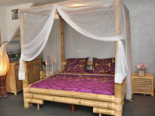 Nieuw design bamboe meubelen en decoratie, Bamboe design Bamboe design Tropical style bedroom Beds & headboards