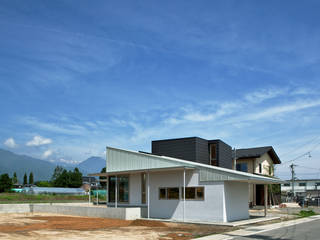 villa azumino わたしの家, アトリエ・アースワーク アトリエ・アースワーク Scandinavian style houses