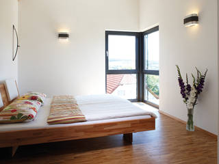 Photos, homify homify Modern Bedroom fertighausbau,fertighäuser,holzbauweise