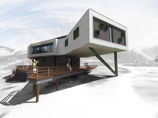 THE NEW COTTAGE OF KEZMAROK, E2 Architecture + Interiors E2 Architecture + Interiors Moderne Häuser