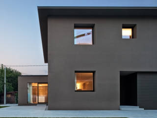 028_Abitazione singola , MIDE architetti MIDE architetti Paredes y pisos de estilo minimalista