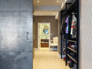 Luxury Apartment, Soho, Ligneous Designs Ligneous Designs Modern Living Room